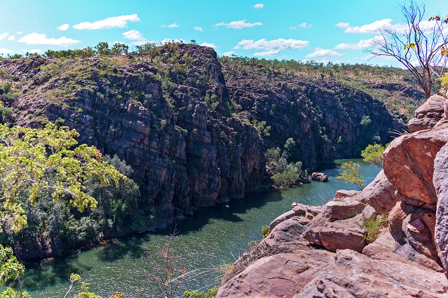 Katherine Gorge Lookout Photograph by Catherine Reading