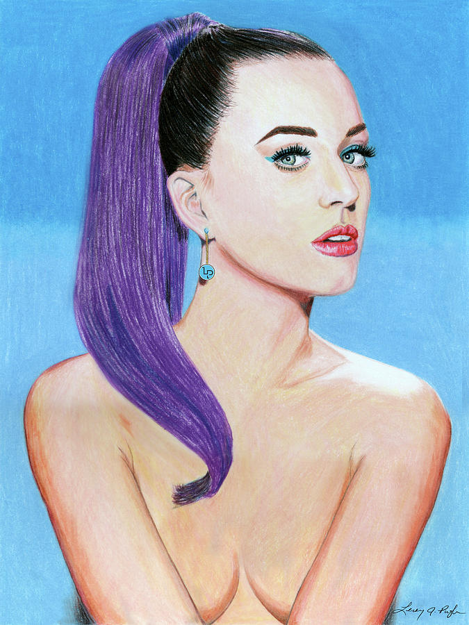 Katy Perry Drawing by Leroy Pugh Pixels