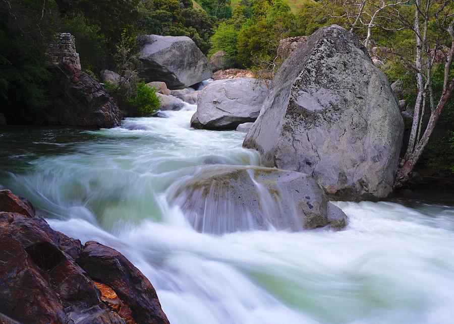 Kaweah River Sequoia National Park Photograph by Brett Harvey