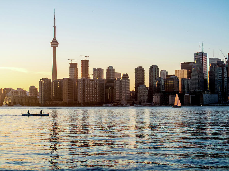 Kayak On Ontario Lake By Torontos Photograph by Vincent Demers Photography Kayak On Ontario Lake By Torontos Photograph by Vincent Demers Photography