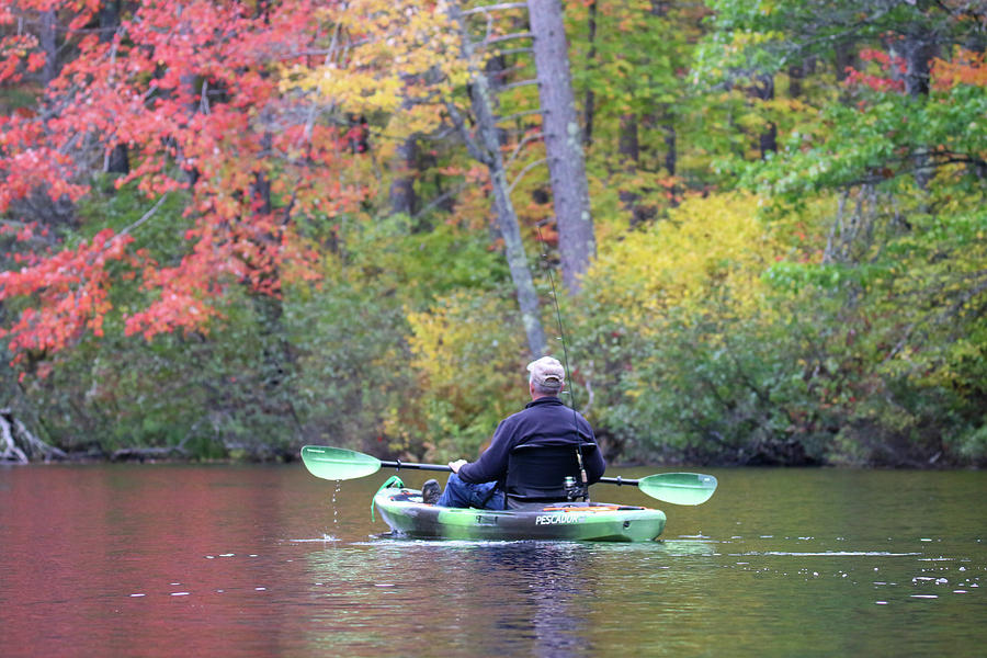 Kayaking Colors 3 Photograph by Brook Burling