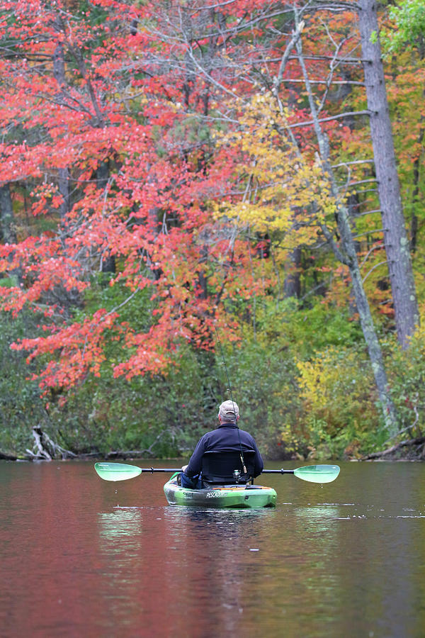 Kayaking Colors 4 Photograph by Brook Burling