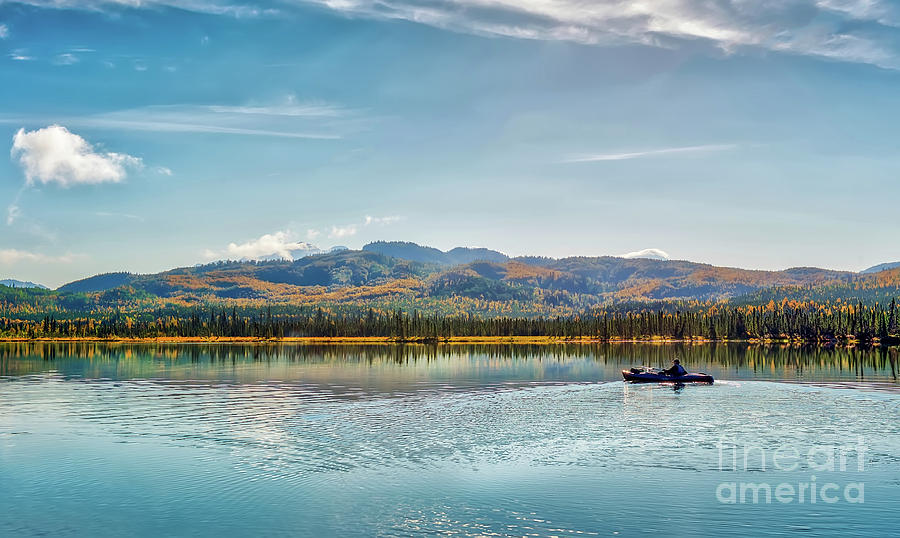 Kayaking in Alaska Photograph by Patrick Wolf