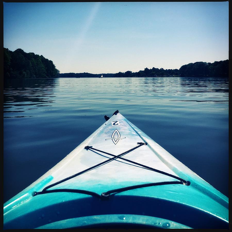 Kayaking Photograph by Lisa Burbach