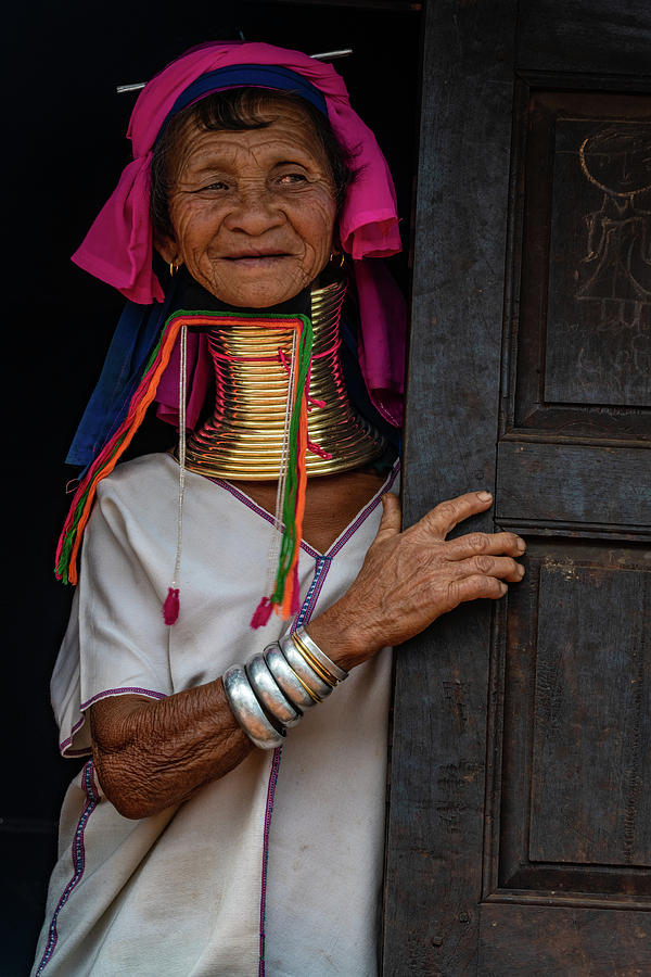 Kayan Lahwi Long Necked Lady Photograph by Chris Lord