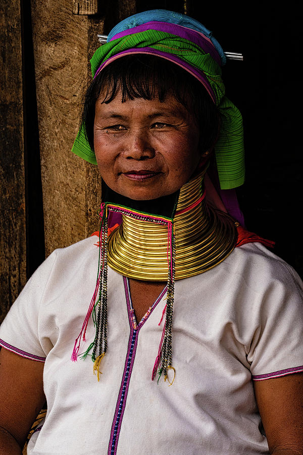 Kayan Woman Photograph by Chris Lord