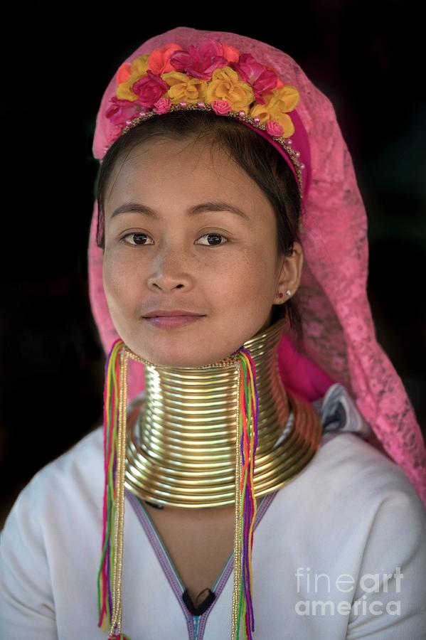 Jewelry Photograph - Kayan Woman by Tony Camacho/science Photo Library