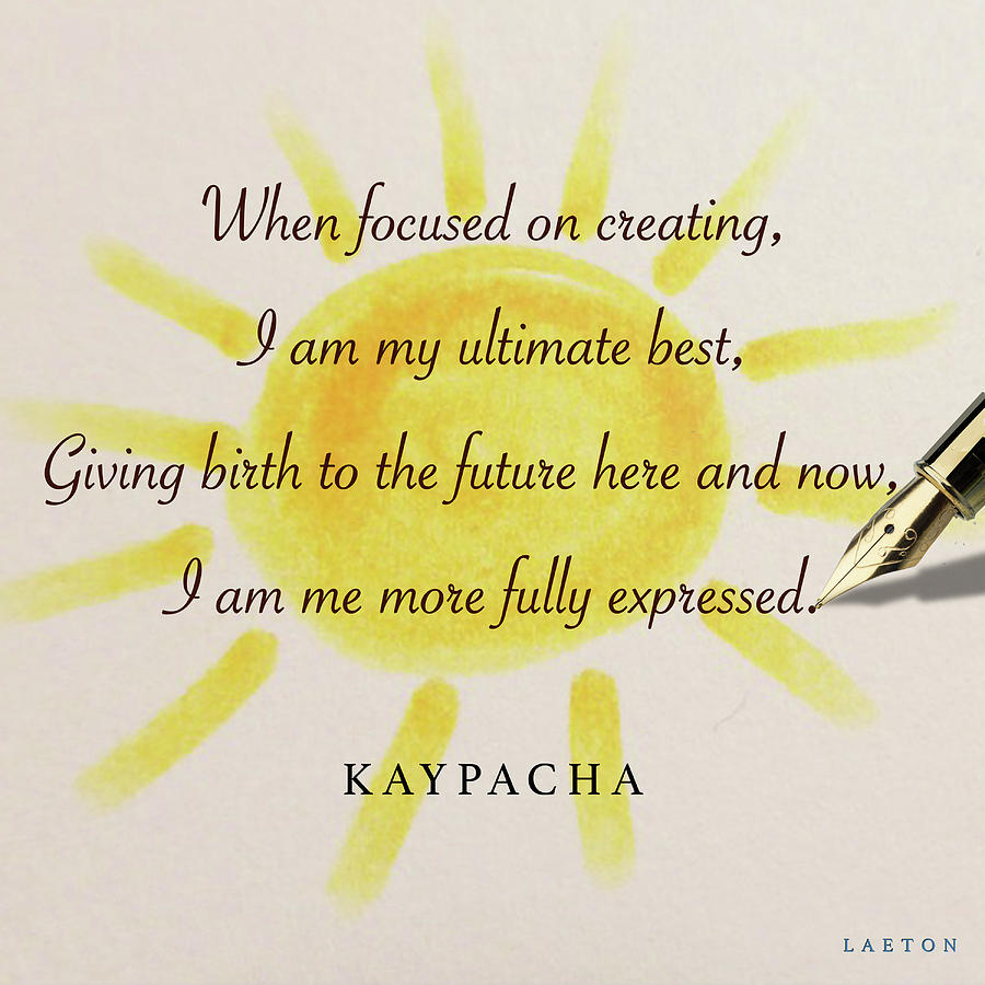 Kaypacha - July 24, 2019 Digital Art by Richard Laeton