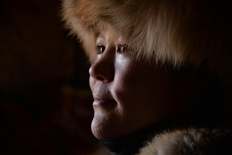 Kazakh Lady Photograph by Myriam Leplat