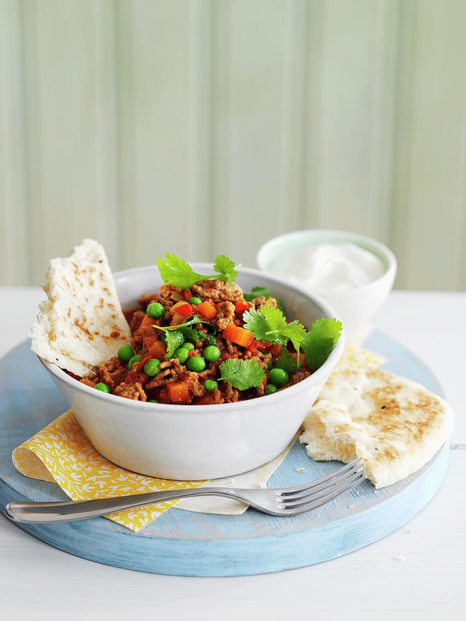 Keema Curry With Ground Lamb And Peas india Photograph by Gareth Morgans