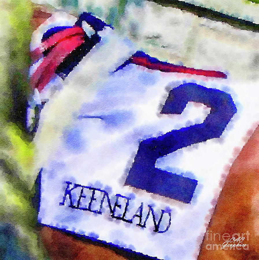 Keeneland #2 Painting by CAC Graphics