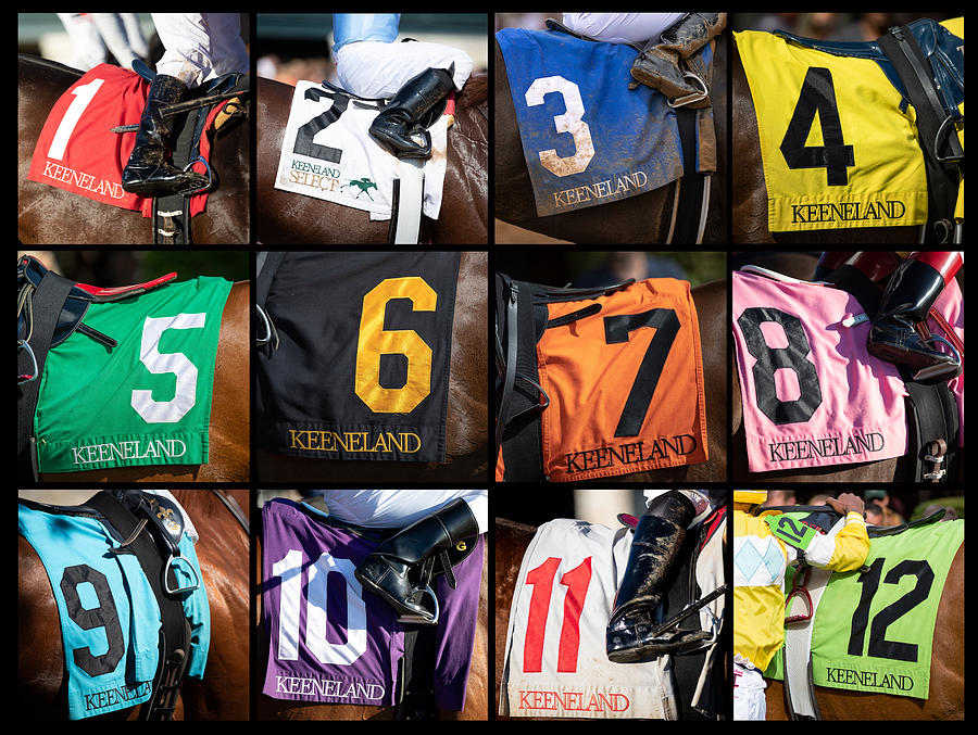 Keeneland Racing Numbers Photograph by Nedim Slijepcevic Fine Art America