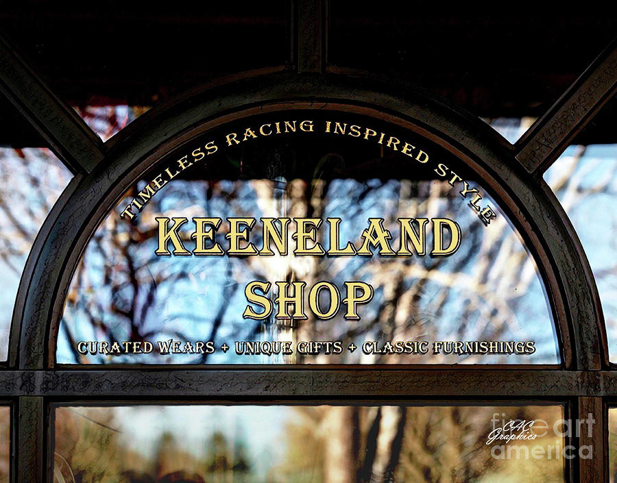 Keeneland Shop Photograph by CAC Graphics