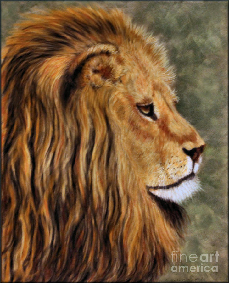 Keeper of the Pride Painting by Sandra Huston