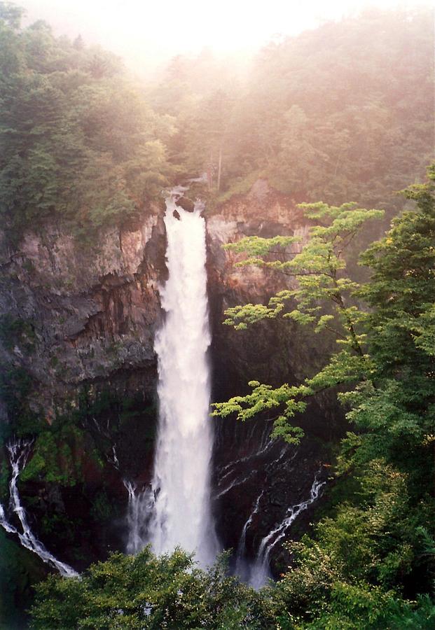 Kegon Falls, Nikko Photograph by By Mike Lyvers