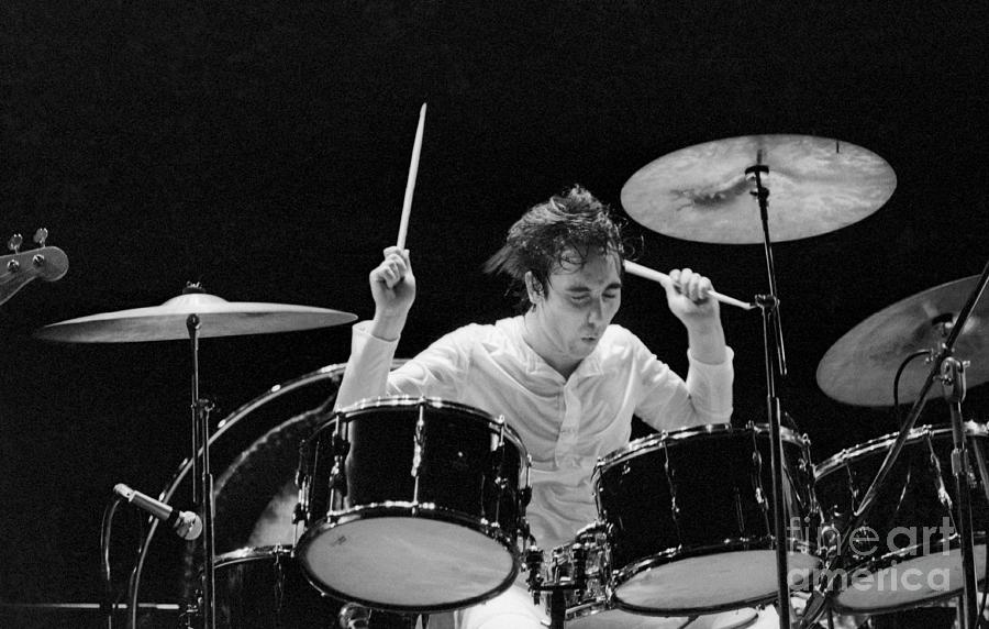 Keith Moon Playing The Drums Photograph by Bettmann