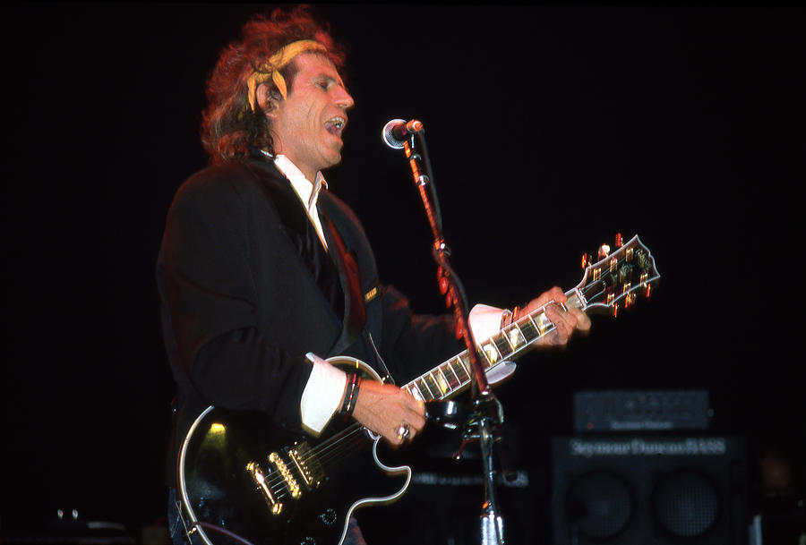 Keith Richards Photograph - Keith Richards At The Spectrum by Mediapunch