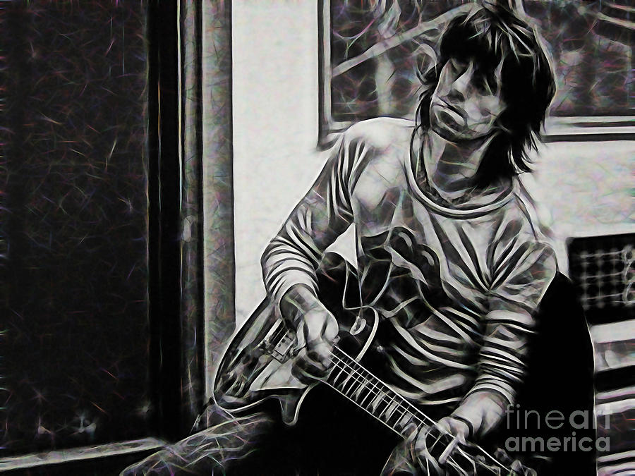 Keith Richards Collection Mixed Media by Marvin Blaine