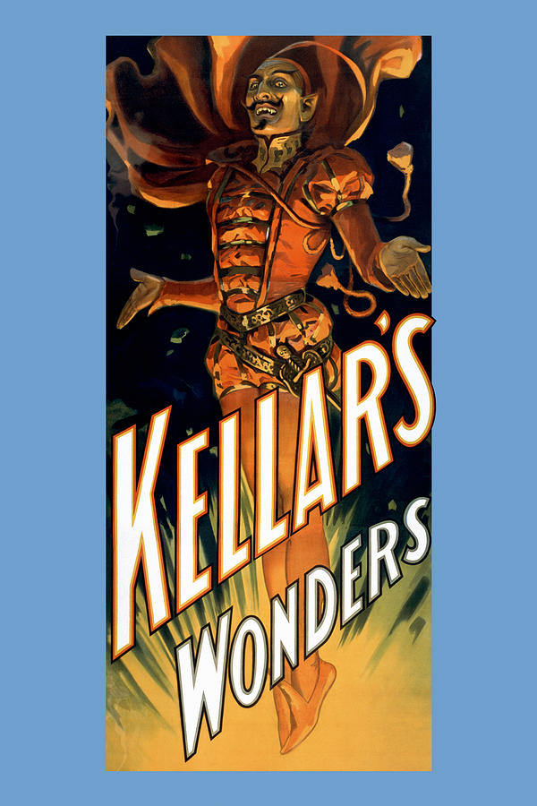 Kellars Wonders Painting by Strobridge Co