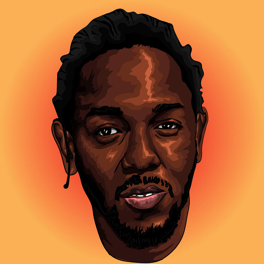 Kendrick Lamar Caricature