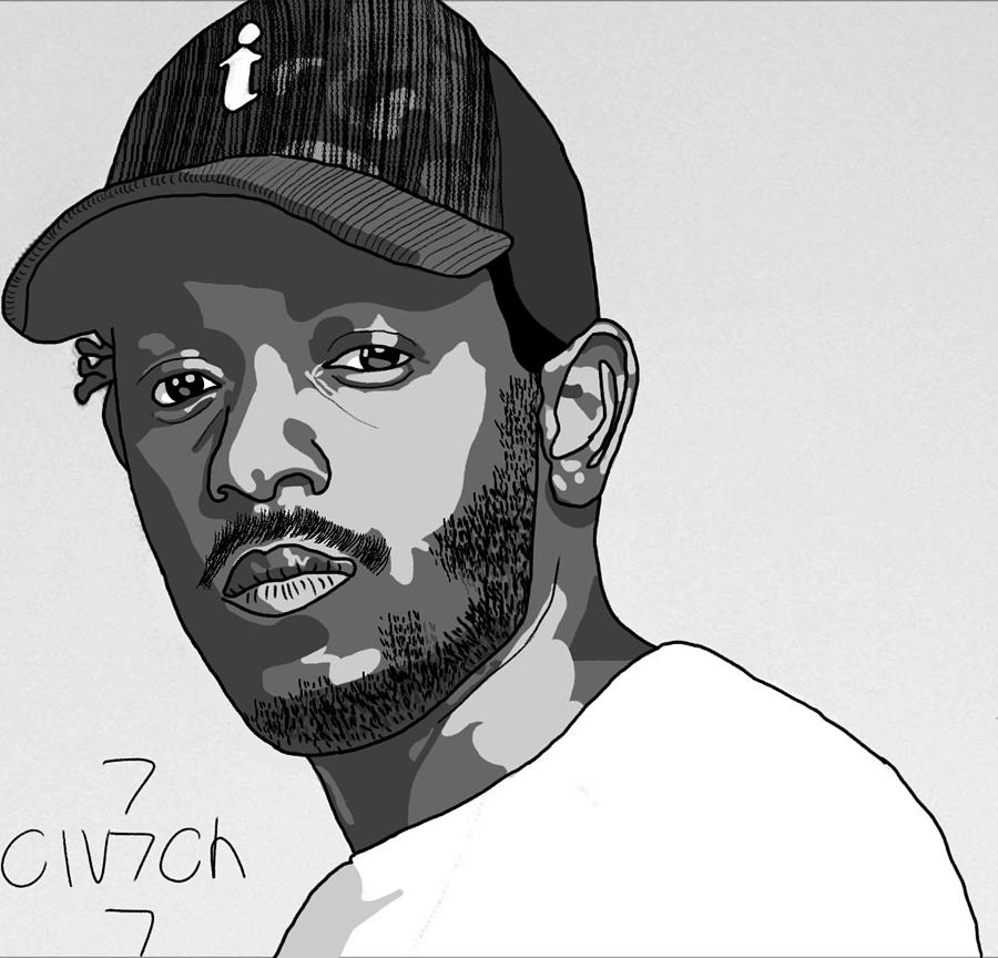 Kendrick Lamar Digital Art by Clvtch Media - Fine Art America