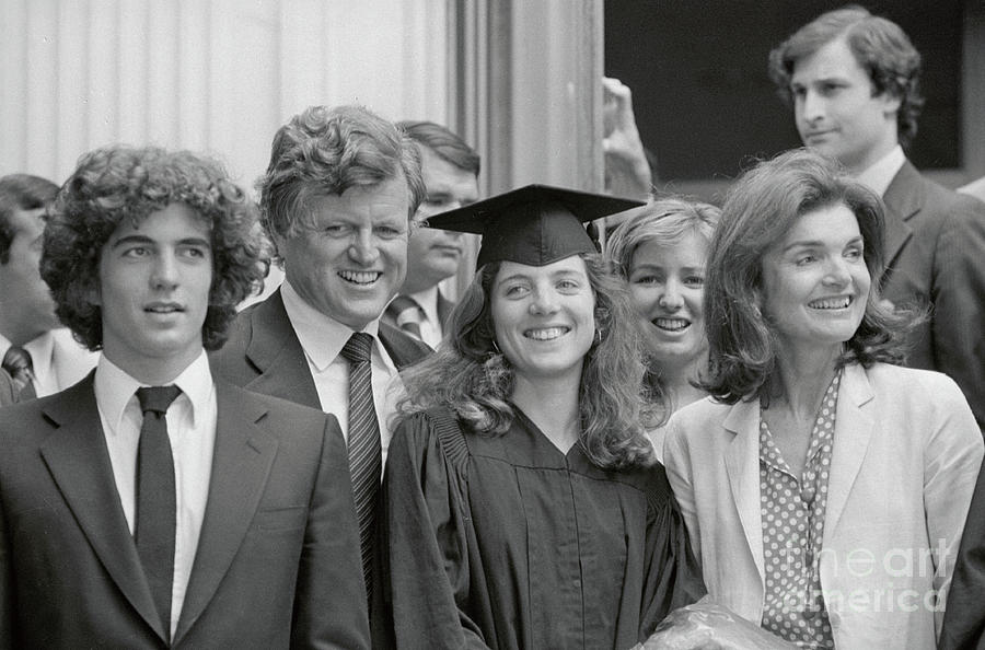 Kennedy Family Members Attending Photograph by Bettmann