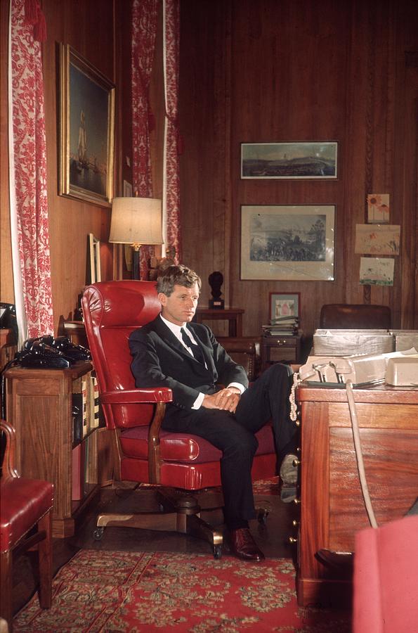 Kennedy In Office Photograph by Hulton Archive