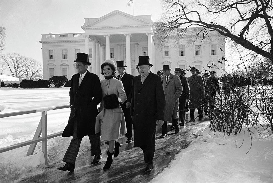 Washington D.c. Photograph - Kennedy Inauguration by Paul Schutzer