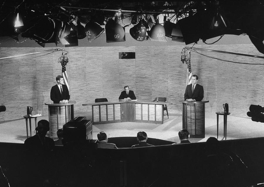 Kennedy-Nixon Debate Photograph by Ed Clark