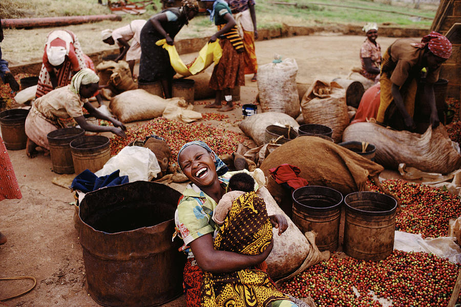 Kenya, Women And Children 0-6 Months Photograph by Christopher Pillitz