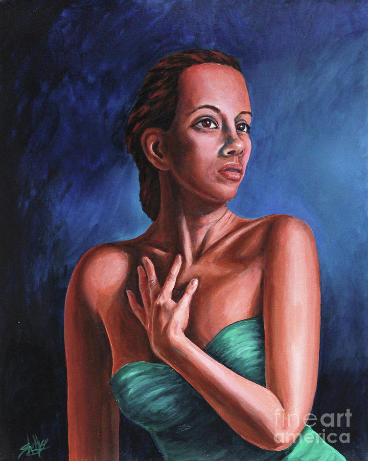 Kerri in Green by Shelly Leitheiser Kerri in Green by Shelly Leitheiser