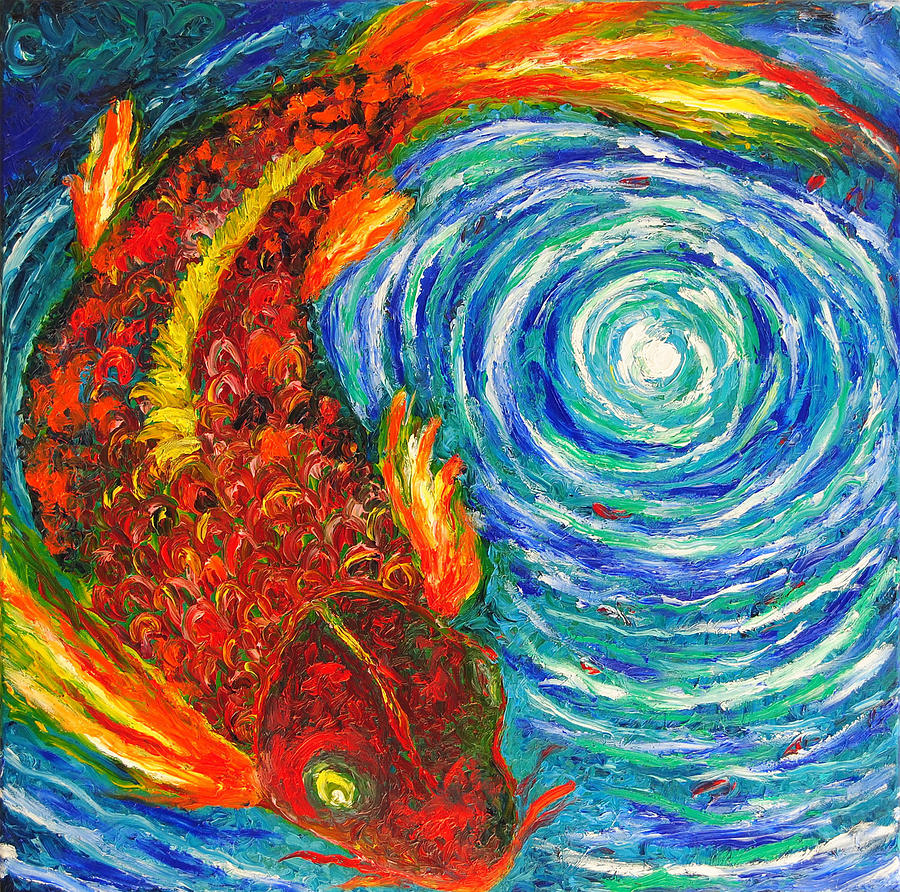 Ketty  Fish Painting by Chiara Magni