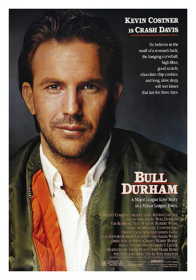 Bull Durham Photograph - KEVIN COSTNER in BULL DURHAM -1988-. by Album