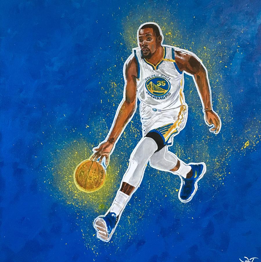 Kevin Durant Painting by Joel Tesch