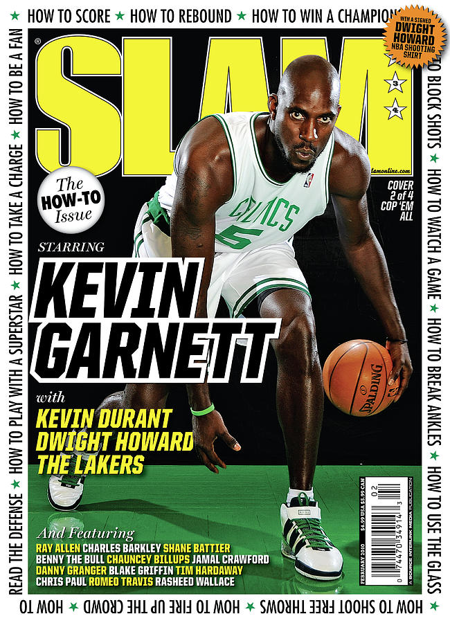 Kevin Garnett SLAM Cover Photograph by Getty Images