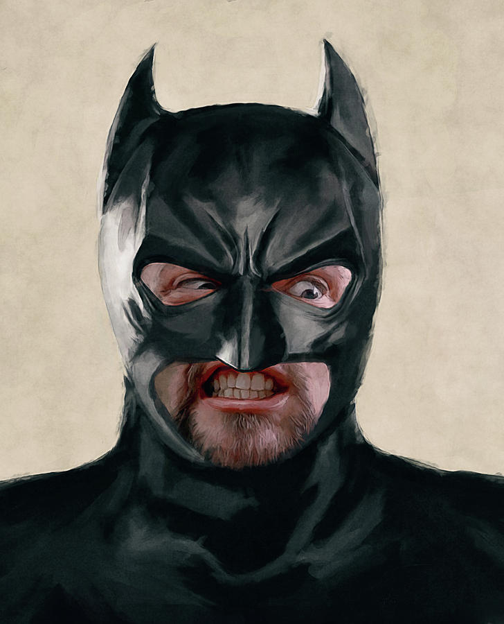 Kevin Smith As Batman Painting by Joseph Oland - Pixels