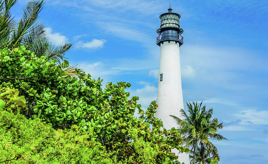  Key Biscayne Lighthouse 1 Photograph by Dawn Richards