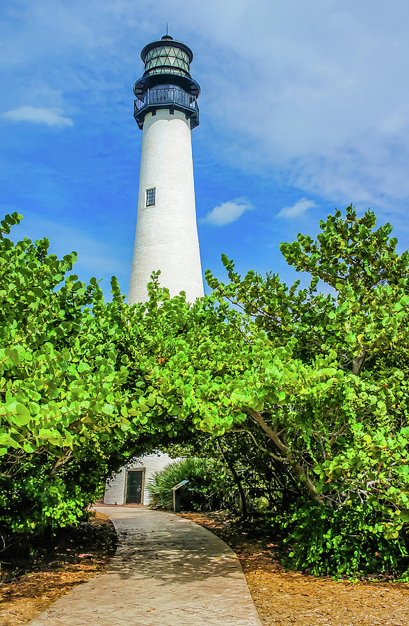 Key Biscayne Lighthouse 2 Photograph by Dawn Richards