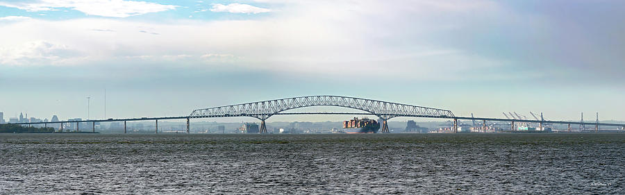 Key Bridge Baltimore MD Photograph by Brian Wallace
