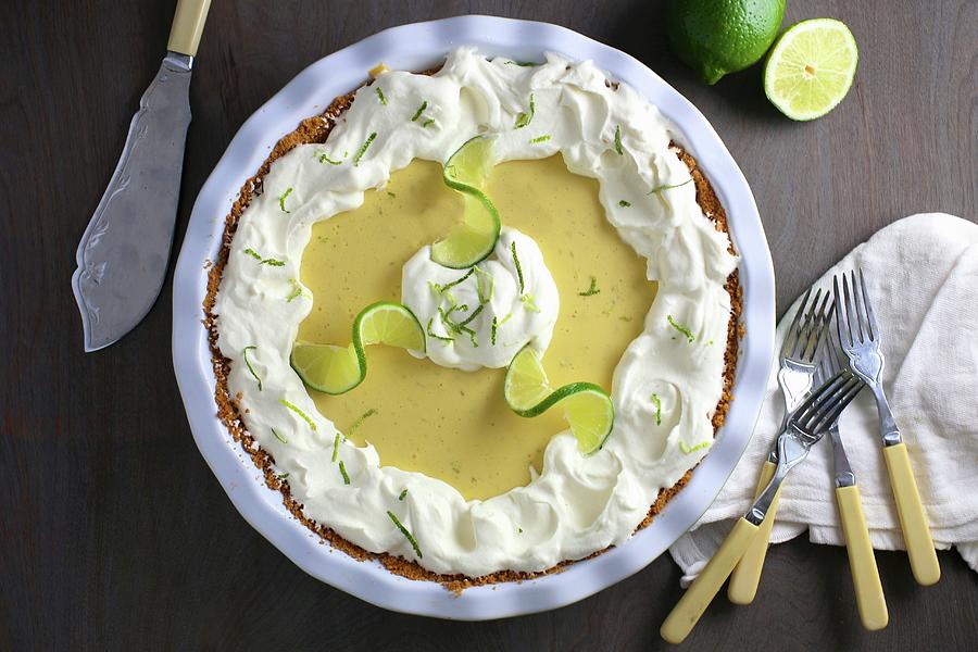 Key Lime Pie usa Photograph by Emily Clifton
