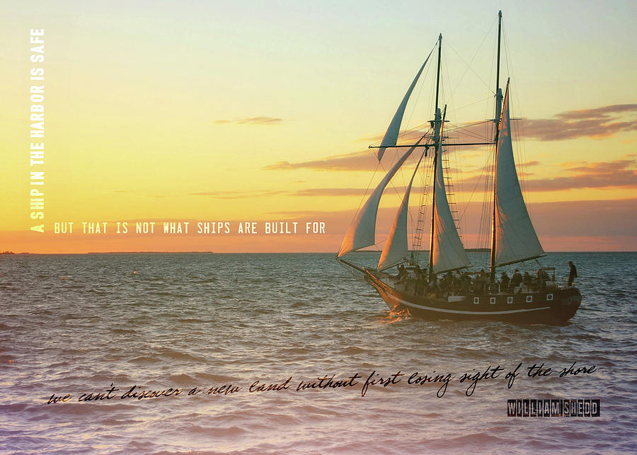 KEY WEST BIGHT quote Photograph by JAMART Photography