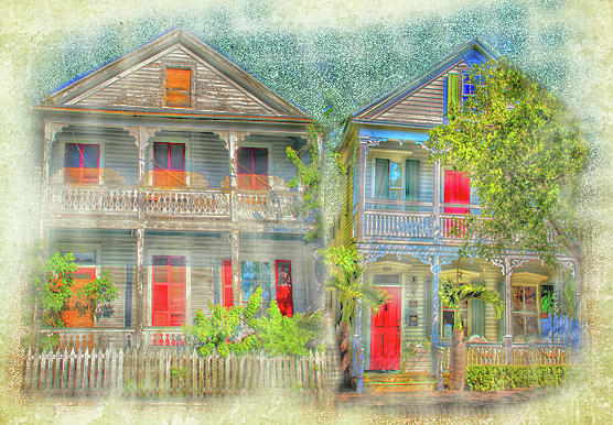 Key West Houses Photograph by Jolynn Reed