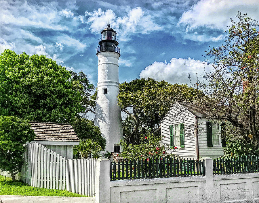 Key West Lighthouse Photograph by George Moore