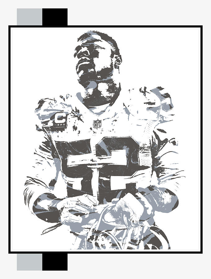 Raiders Mixed Media - Khalil Mack Oakland Raiders Pixel Art 35 by Joe Hamilton Raiders Mixed Media - Khalil Mack Oakland Raiders Pixel Art 35 by Joe Hamilton