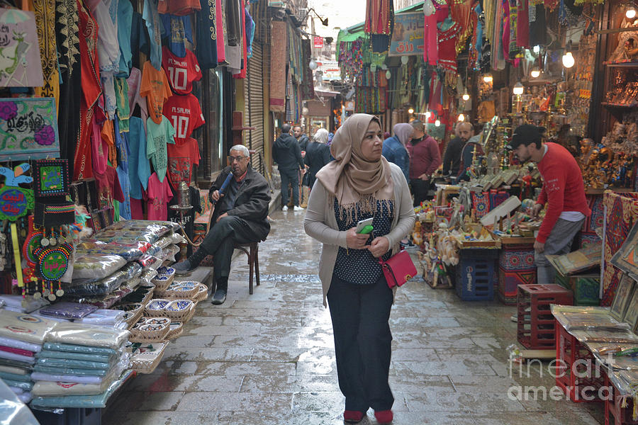 Khan El-Khalili Bazaar Photograph by Andrea Simon