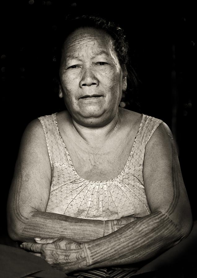 Khmu Woman In Laos On April 08, 2009 - Photograph by Eric Lafforgue
