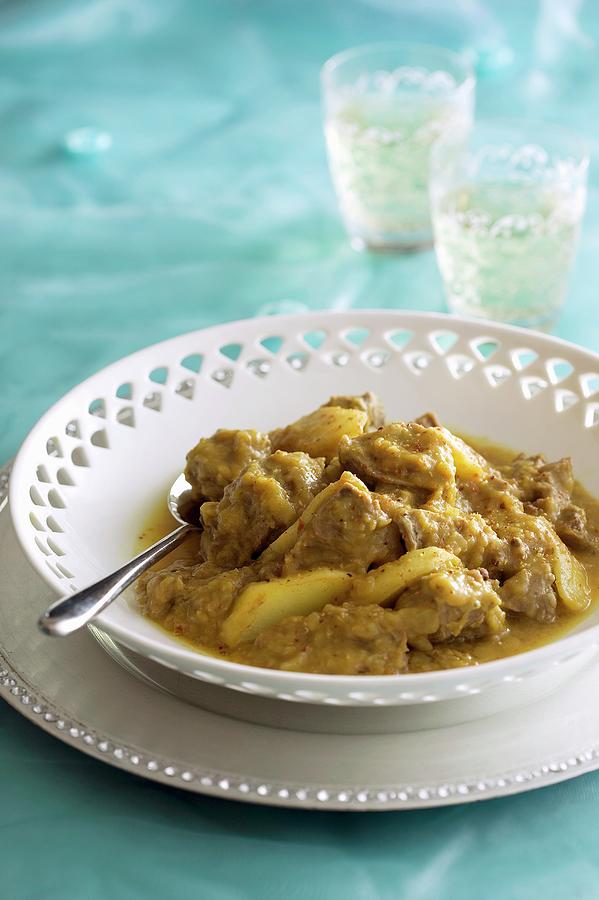 Khoreshte beef Goulash With Celery And Apple, Persia Photograph by Sven ...