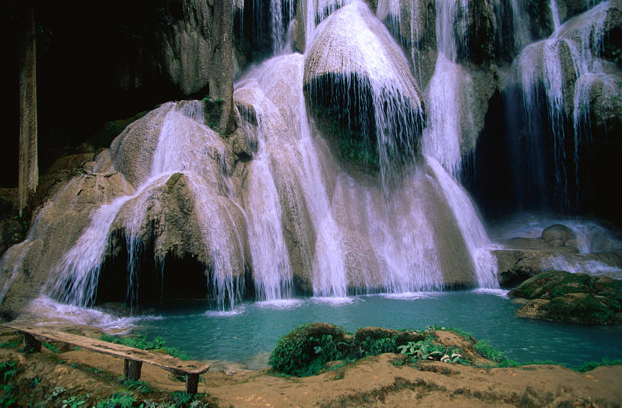 Khuang Si Falls National Park, Luang by John Elk Iii