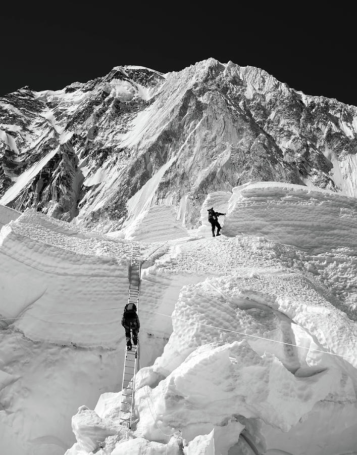 Khumbu Icefall Photograph by Jason Maehl