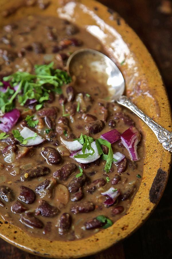 Kidney Bean Stew With Red Onions kenya, Africa Photograph by Andre ...